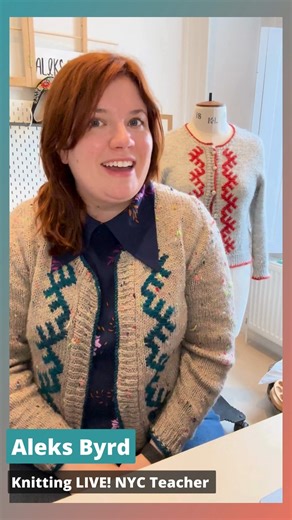 Do you enjoy traditional techniques with a twist? If so, you still have time to sign up for a class with Aleks Byrd Designs at Knitting LIVE! ✨Save 20% when you register with code NEWYEAR ✨⁠ ⁠ Limited spots still available in Aleks’s classes:⁠ 🧣Estonian Fringe (NEW!)⁠ 🧣Intro to Estonian Knitting (NEW!)⁠ ⁠ Link in bio to register. See you there!⁠ ⁠ #vogueknittinglivenyc #vogueknittinglive2024 #vogueknittinglive #KnittingLIVE #VKL #vogueknitting #knittersofIG #knittersofinstagram #knittingclass 