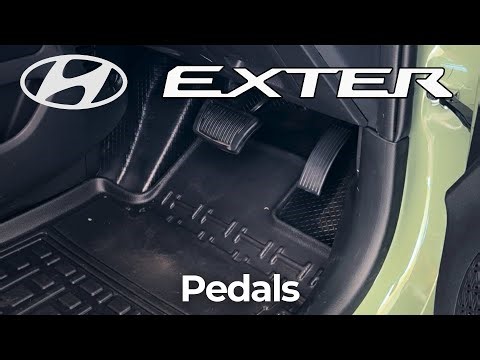 Hyundai Exter SX AMT - Pedals