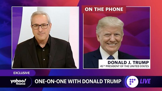 Yahoo Finance's interview with Donald Trump