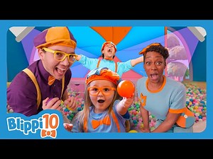 Play and Learn with Blippi and his Buddies ! | 10 year Anniversary Special | Blippi Top 10 Moments - Videos For Kids