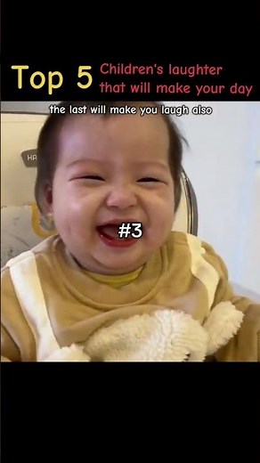 TOP 5 BABY LAUGH THAT WILL MAKE YOU LAUGH TOO