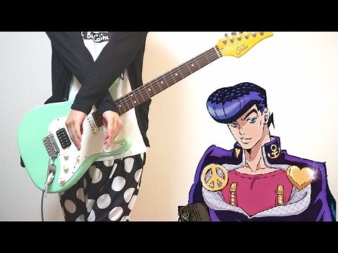 【TAB】JoJo's Part 4 OP Medley（Guitar Cover）ジョジョ 4部 opメドレー（ギターで弾いてみた）