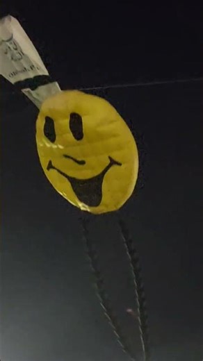 Smilely face Kite #qatar #2026 #kite #kiteflying #kitelover #shortvideo #smileface