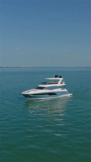 1.3K views · 33 reactions | 2019 Prestige 63 Flybridge now asking $1,195,000. This Prestige 63 Flybridge is characterized by her clean and bold design, cutting-edge technology and luxurious finishes. Featuring spacious and bright living spaces, this 63 Flybridge offers absolute comfort. Peace is a must-see, make an appointment with Frank to see her today!  727-418-4900 | Galati Yacht Sales | Facebook