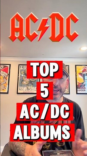 Ranking Top 5 AC/DC Albums ‪@acdc‬ #cd #collection #rock i