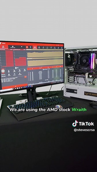 Stress Test #aircooler #amd #occt