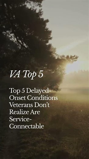 Top 5 Delayed Onset Conditions Veterans Don’t Realize Are Service Connectable 5