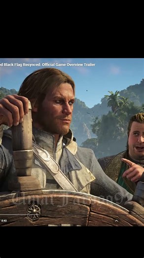 AC BlackFlag Resynced new look #gaming #assassinscreed #trailer