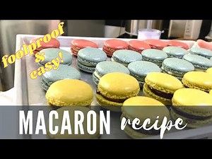 Foolproof Easy Macaron Recipe: Earl Grey, Matcha, Lemon and Red Velvet flavour | The Pies Try