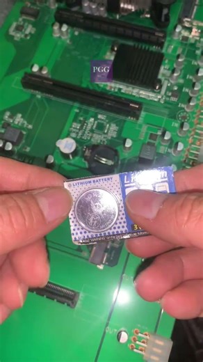 How to Replace CMOS Battery on B75-ETH Motherboard #shorts