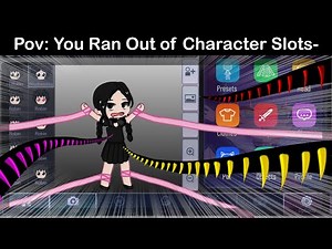 POV: You Ran Out Of Character Slots in Gacha Club...🙄