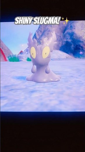 Shiny Slugma evolution! ✨ #pokemon #shinypokemon #gaming