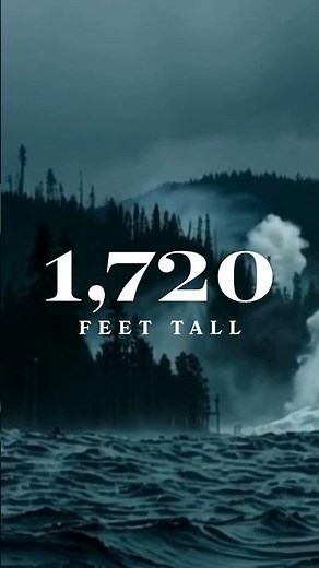 1,720 foot wave hit Lituya Bay in 1958 | The largest wave recorded in history