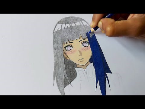 How To Draw Hinata Hyuga With Ease! | Naruto Shippuden | ss_art1