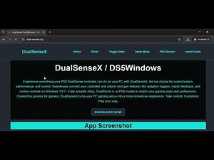 DualSenseX Tutorial – Unlock PS5 Controller Features on PC (Adaptive Triggers + Haptics)