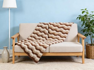 Easy Striped Afghan Crochet Pattern, Worsted Weight Blanket (PDF Pattern, Instant Download) - Etsy