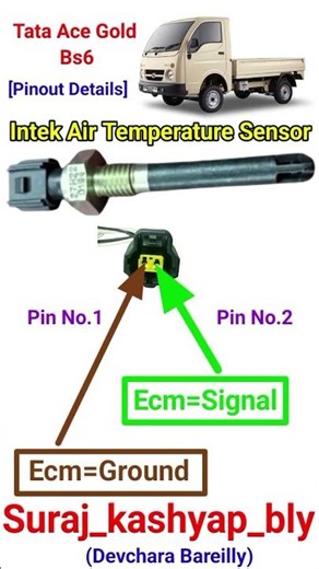 Intake air temperature sensors Tata ace gold bs6!bs6 tata ace gold intake air temperature sensor