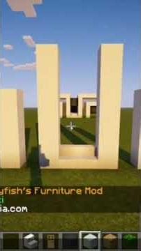 Medium size modern house in minecraft #minecraft #minecraftshorts