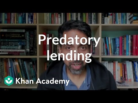 Predatory lending | Loans and debt | Financial Literacy | Khan Academy