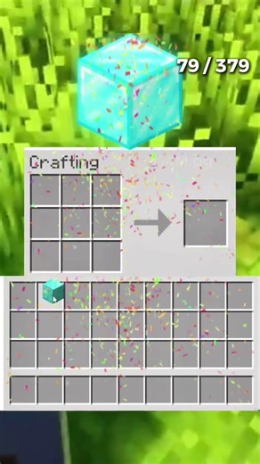 Diamond Block - Item 79/379. 9 diamonds compressed. Beacons and bragging rights #minecraft