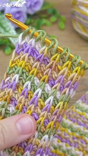 3.9K views · 37 reactions | Wow!! Super easy tunisian crochet hair band , bag handle model online Tutorial #crochet #crochethairband | Alya crochet | Facebook
