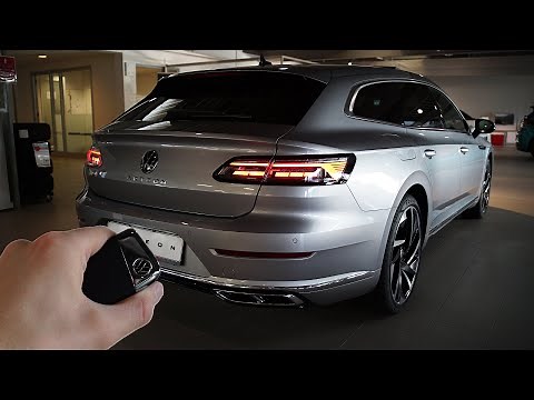 2021 VW Arteon Shooting Brake R Line (190hp) - Sound & Visual Review!