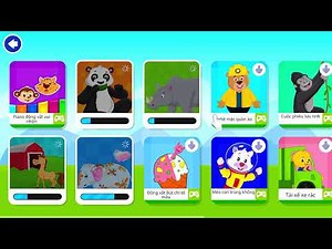 Play some English KidloLand games Part 3| Learning English For Kids