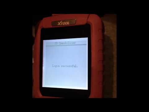 X100 PRO + Read Pin code And auto Key programming VW Caddy 2007 2008 2009 2010 2011 Xtool