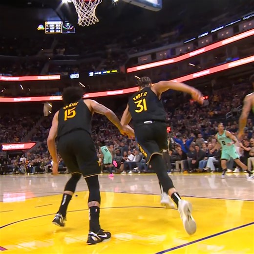 KEVIN KNOX II RATTLES THE RIM🔨 📺 NBC Sports Bay Area / California | Golden State Warriors