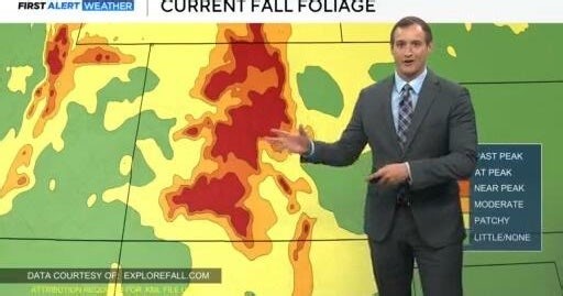 Colorado mountains see peak fall colors with perfect Saturday weather ahead