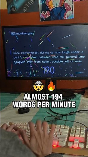 FIRST VIDEO OF 2026! 🔥 #speedtyping #monkeytype