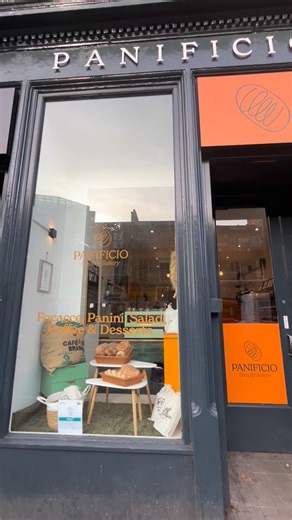 @panificio.edinburgh Pane, Focaccia, and the warmth of Italy in the west end of Edinburgh. They offer focaccia, pastries, cannoli and, of course, coffee. Open until 4pm today. #italianfood #foccacia #cannoli #edinburghcafe #lunchstop #edinburgh | Edinburgh's West End