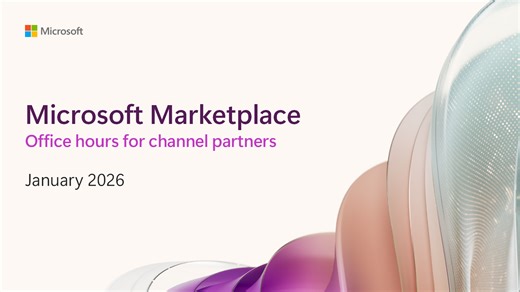 Office hours for partners: Microsoft Partner Center reporting - Microsoft Marketplace Community