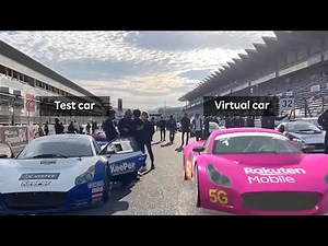 Rakuten Mobile powers real-time synchronous communication and enables real & virtual racing using 5G