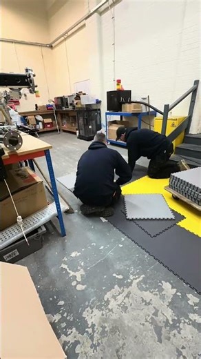 SEE HOW EASY It Is To Install A New Floor Without Moving Calibrated CNC Machines