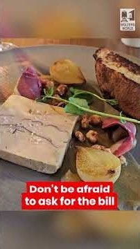 French Restaurant Etiquette #visitfrance