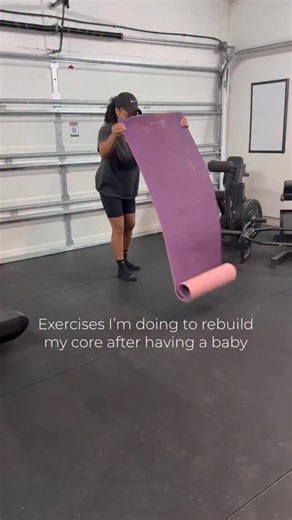 BRITTANY MOORE | Fitness Coach on Instagram: "These are the exact types of workouts I’m using to rebuild strength safely and intentionally during my fourth trimester. Workout Deets: 🦋Deep Core Breathing | 10 reps x 1 🦋Long Lever Leg Drop | 6e reps x 2 🦋Bird Dog | 10 reps x 2 🦋Glute Bridge + Adduction | 10e x 2 🦋Standing Hip Rotation | 8e x 3 🦋Rotating Lateral Box Squat | 10e x 3 🦋Elevated Banded Plank March | 12 x 2 🦋Anti-Rotation Split Stance Rocker | 8e x 2 ✨ Follow along and find this