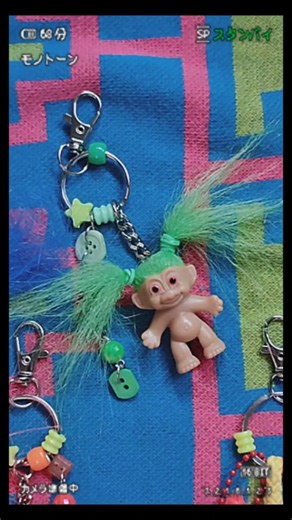 ‎Deeminoo ٭ * 𖦹 𓆣‎ on Instagram: "Look! it's u! lol, I'm just trolling (see wat i did there :>) Presenting... 🥁 🥁 YOU AS A TROLL KEYCHAIN 🎊 😝"