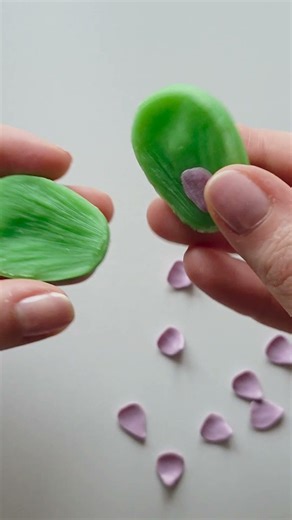 Soft Lilac Polymer Clay Stud Earrings DIY Tutorial