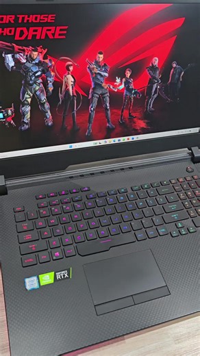 លក់ ASUS ROG G731GW ជាមួយ Core i7 និង GTX 2070