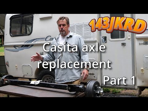 Casita axle replacement/Dexter to Lippert (LCI)