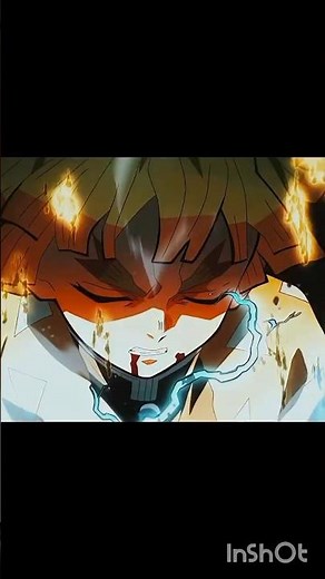 ZENITSU edit/ zenitsu fight with spider demon #shorts