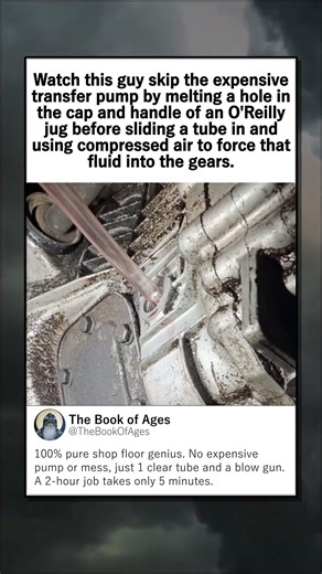 REILLY JUG COMPRESSED AIR FLUID HACK