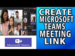 How to Create Microsoft Teams Meeting Link (simple steps)