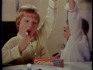 Classic 1981 Colgate commercial