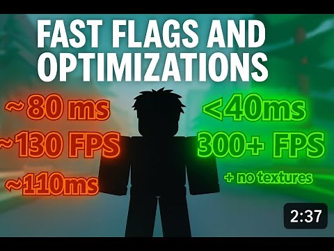 Low Ping, High FPS — The Ultimate Fast Flag Settings!