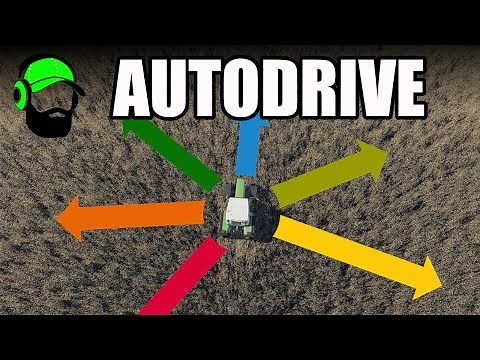 Farming Simulator 19 - Autodrive - How to make a course #FS19
