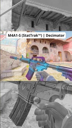 M4A1-S (StatTrak™) | Decimator #cs2 #skins
