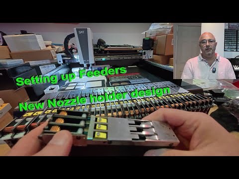 V5 SMT PRO Feeders & Tray setup for Pick and Place