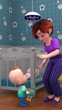 Sleep Time Routine |🌙 Protecting Edi’s Sleep | Rosoo Nursery Rhymes & Kids Songs #shorts #kidssong